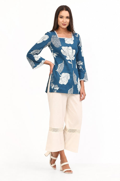 Embroidered Rayon Kurti