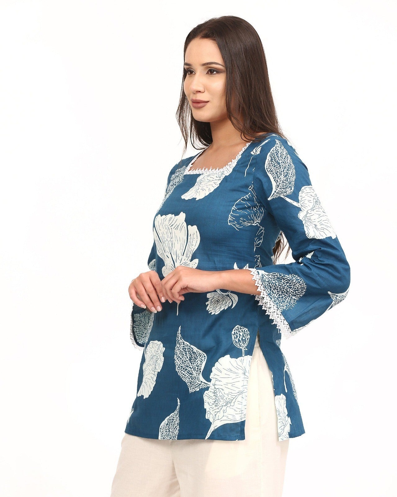 Embroidered Rayon Kurti