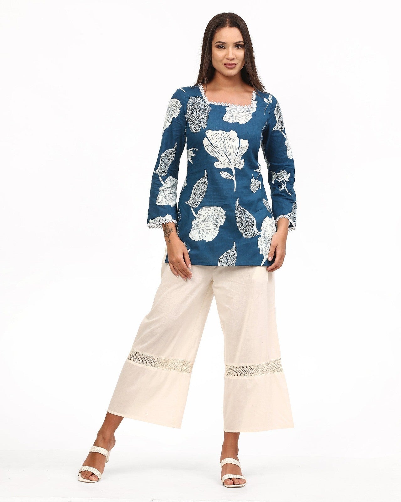 Embroidered Rayon Kurti